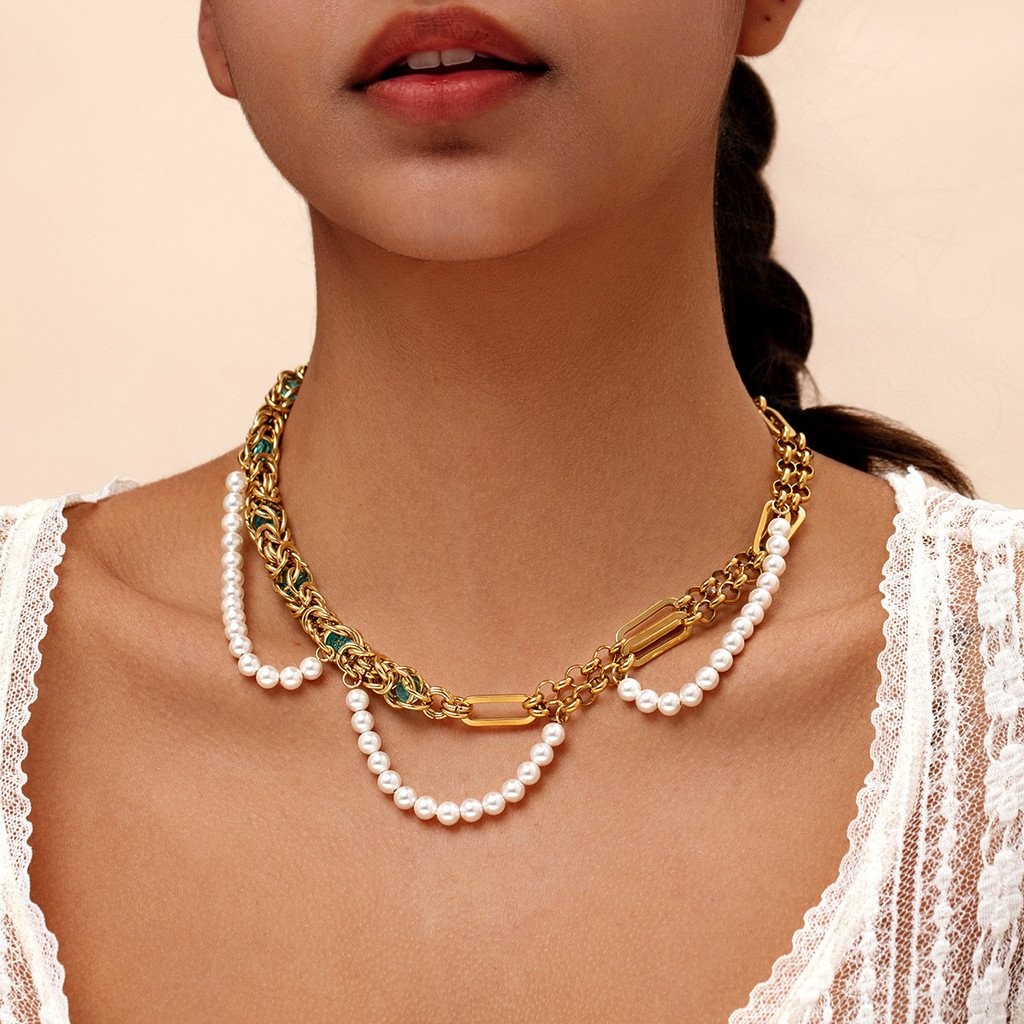 Classy ชุดสไตล์ใหม่ Original เหล็กไทเทเนียมหนาหรูหรา Cuban Designer CHAIN สุภาพสตรี 2025 เครื่องประด