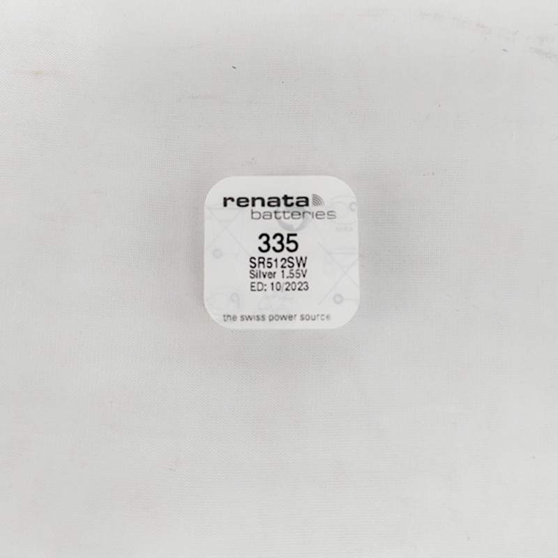 แบตเตอรี่ปุ่ม Swiss Sonata renata335 SR512SW เหมาะสําหรับนาฬิกานําเข้านาฬิกาควอทซ์อิเล็กทรอนิกส์