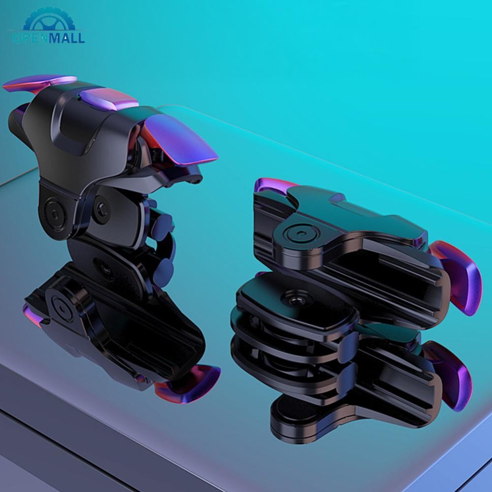 OPENMALL 1 คู่โลหะ Iridescent ปุ่มเกม Controller Grips King ไก่ 3rd Gen ทางกายภาพเสริม Grips สําหรับ