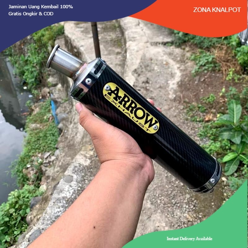 Canister Arrow Exhaust Ninja RR 2 จังหวะ