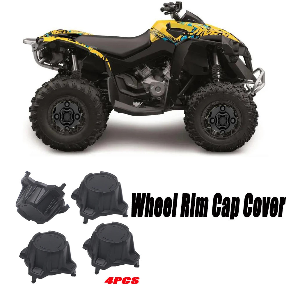ล้อขอบ Hub Center Cap Trim สําหรับ Can-am Maverick X3 900 Ho Max R 4x4 Ds Xmr Xrc Turbo Dps 2017-202