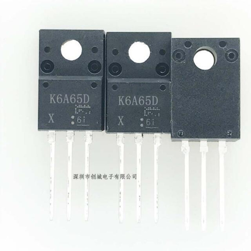 5 ชิ้น/ล็อต K6A65D TK6A65D TO-220F 6A 650V IC คุณภาพดีที่สุด