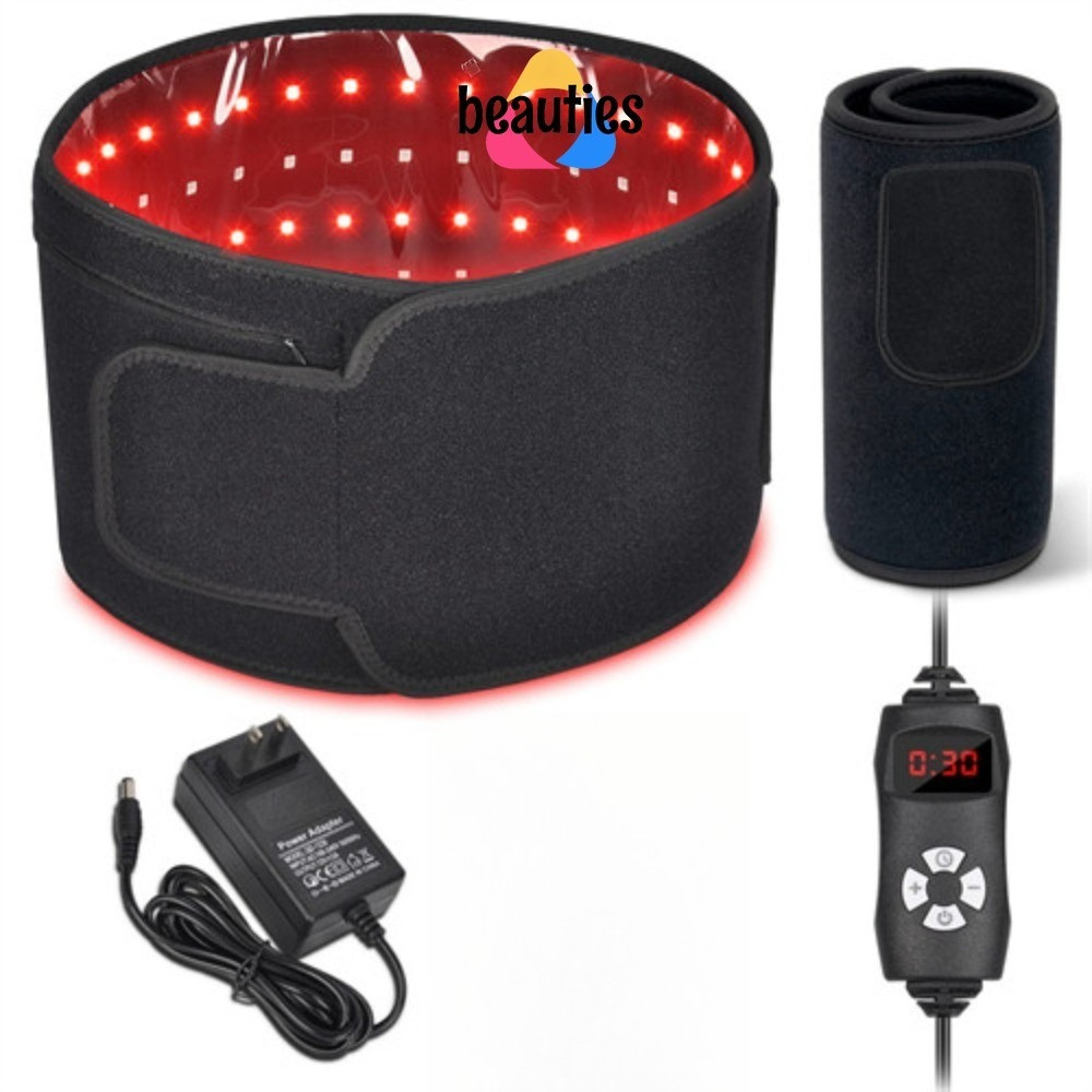 120 LED สีแดง Light Therapy เข็มขัดสําหรับ Body อินฟราเรด Light Therapy อุปกรณ์ LED Light Therapy สําหรับขาเข่ากลับเอวไหล่บรรเทาอาการปวด