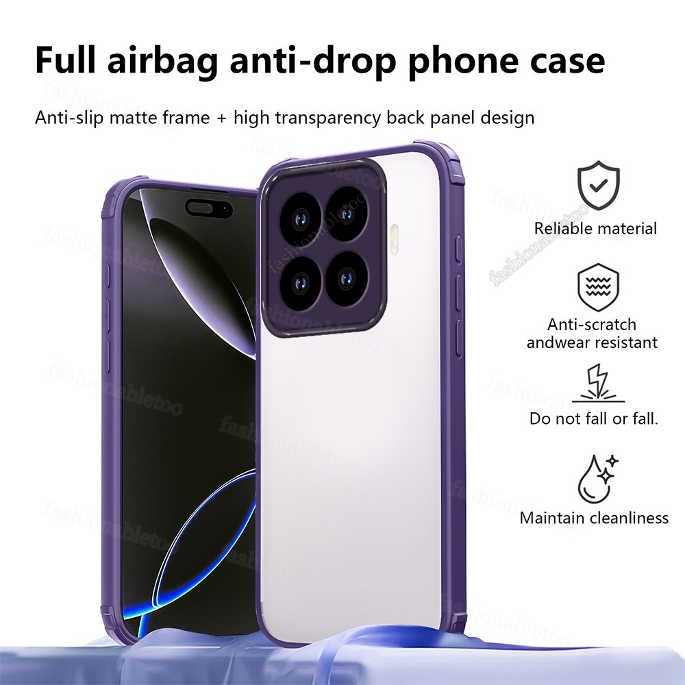 สําหรับ Xiaomi15tPro สําหรับ Xiaomi 15T Pro 15TPro 15Ultra 1 5 Xiaomi15T Pro Xiaomi15TPro 2025 Slim PC อะคริลิคโปร่งใสเคสโทรศัพท์กันชนกันกระแทก Hard ฝาหลัง
