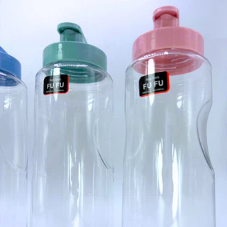 กระบอกน้ำ ขวดน้ำ พลาสติก ฝาฟลิป ทรงกระบอก 1400ml