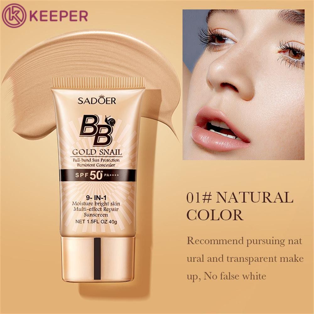 SADOER Golden Snail Sunscreen BB Cream Foundation 【ผู้รักษา】