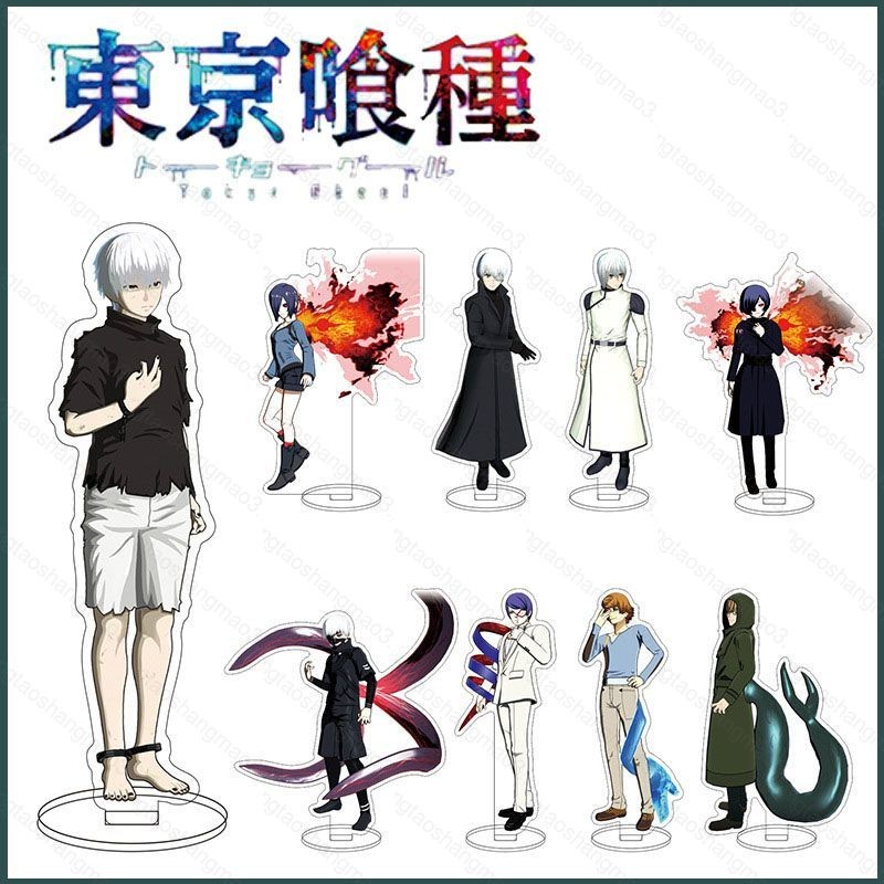 โตเกียว ghoul อะนิเมะ Action Figure ประกอบ Movable Figurine ของเล่น Kaneki Ken Kirishima Toka คอลเลก