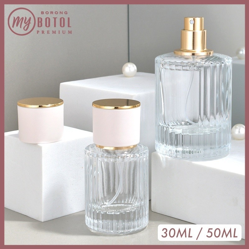 Screw Perfume Bottle 30ml/50ml รีฟิล / Botol Gonsang Minyak Wangi Bottle รีฟิล Borong