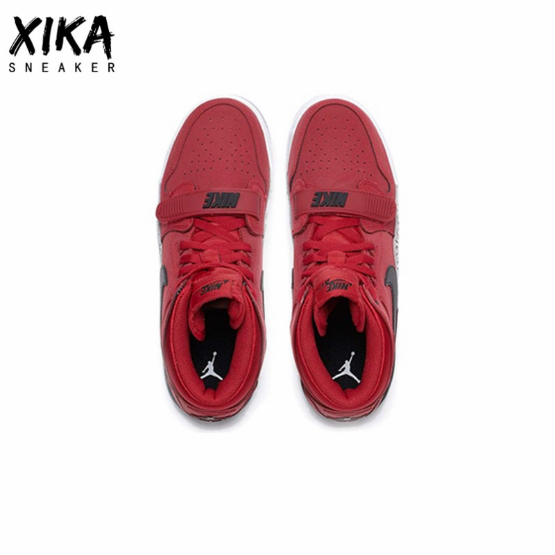 Air Jordan Legacy AJ312 3 in 1 สีดําสีแดงสีขาวสีเทา Chicago AT4040-601