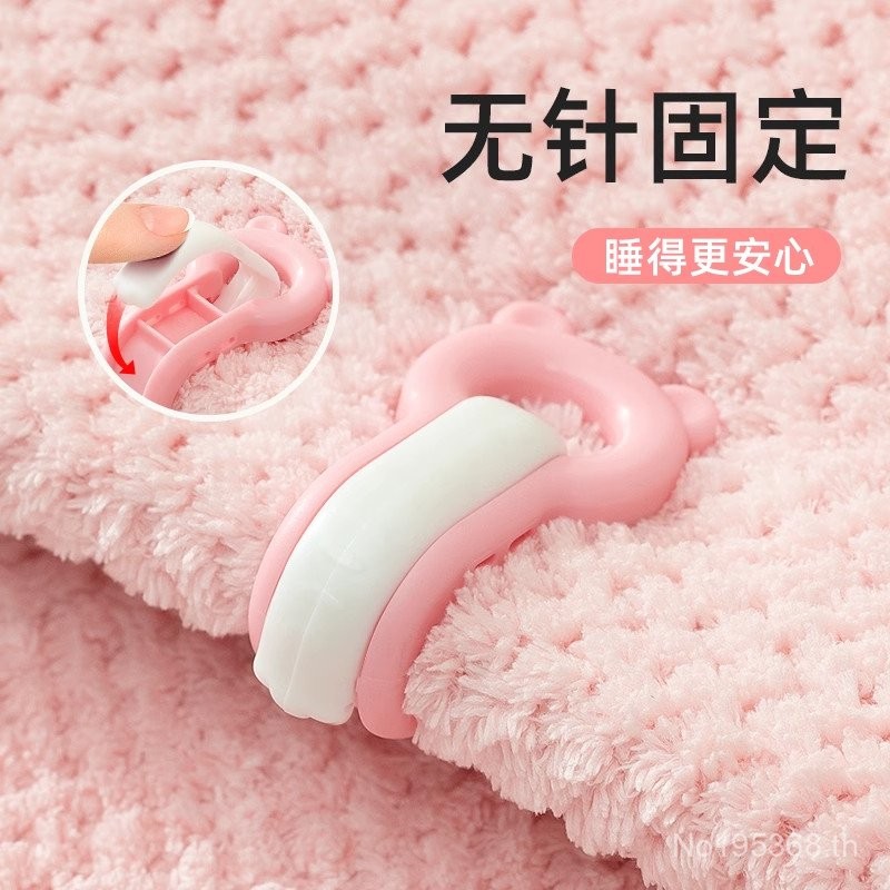 คลิปไม่ผ้าห่มปก รุ่นอัพเกรดผ้าห่มคลิปป้องกันการวิ่งผู้ให้บริการรูปแบบใหม่เข็มฟรีพนักงานผ้าปูที่นอนน่