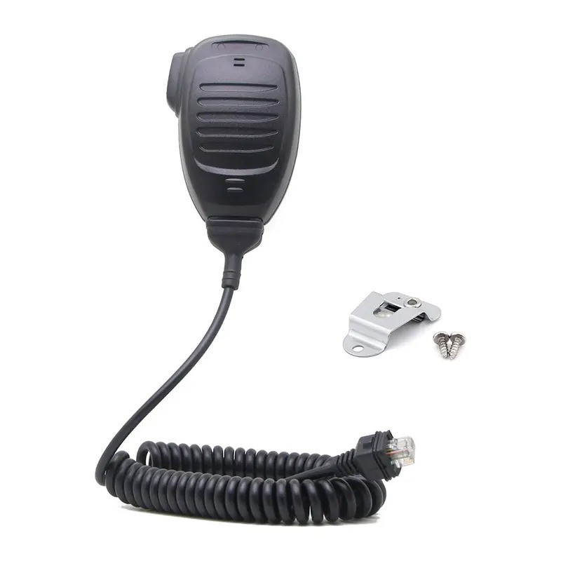 Slim-Line มือไมโครโฟนวิทยุมือถือ RJ45 8 Pin สําหรับ Kenwood NX700 NX800 NX-820 NX-920 TK8180 TK7180 