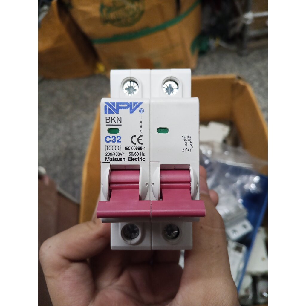 NPV เบรกเกอร์เมนท์ก 2ช่อง 63แอมป์ แบบ2slot MAIN ตู้ไฟฟ้า 2SLOT