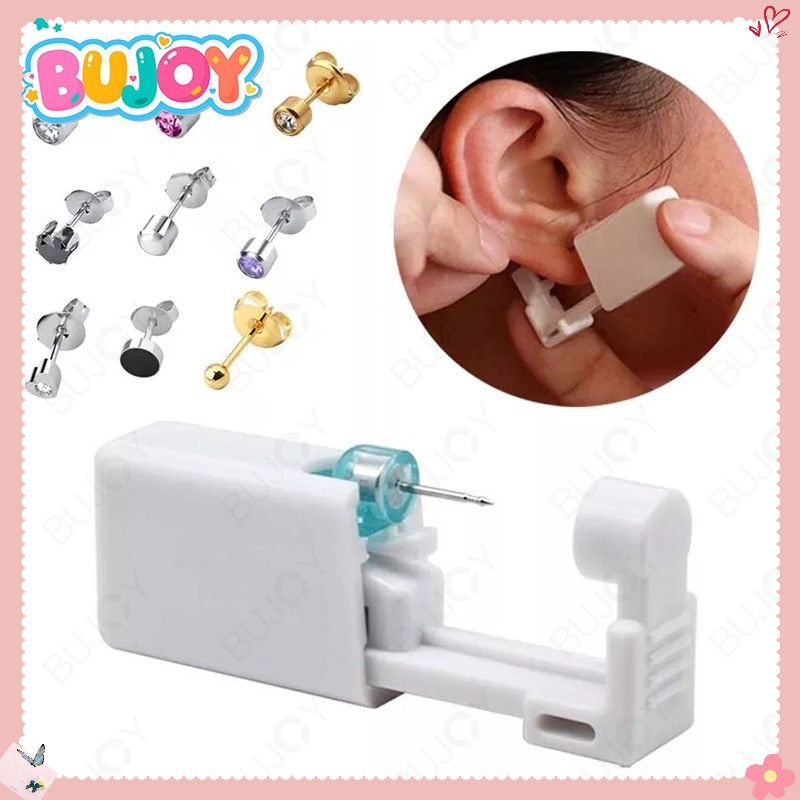 AuraLife เจาะหู ที่เจาะหู เครื่องเจาะหู เจาะจมูก สไตล์เรียบๆ แบบใช้แล้วทิ้ง (พร้อมส่งจากไทย)