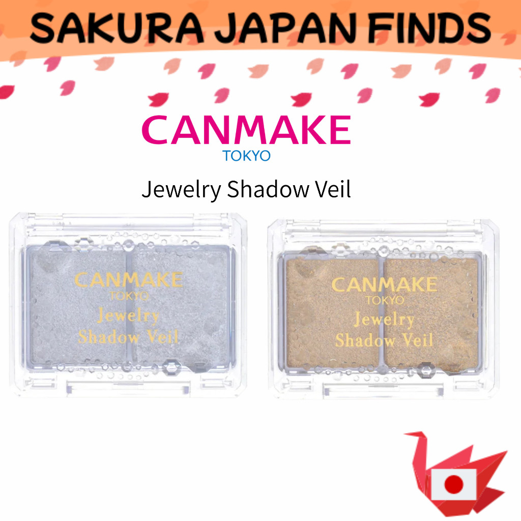 🇯🇵 CANMAKE TOKYO Jewelry Shadow Veil Glitter Eyeshadow [Direct from Japan]