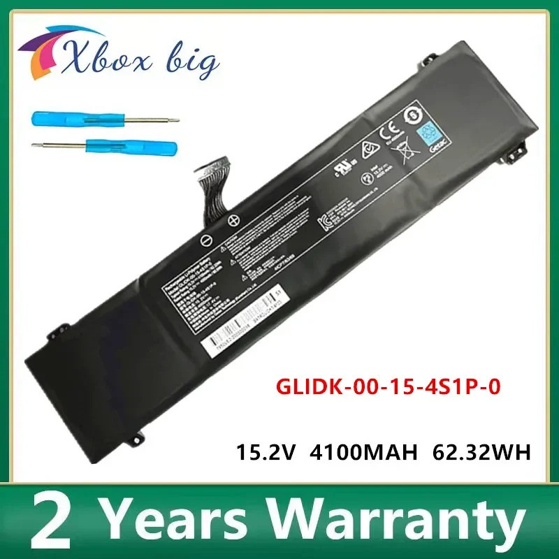 ใหม่ GKIDT-00-13-3S2P-0 GLIDK-00-15-4S1P แบตเตอรี่แล็ปท็อปสําหรับ XPG XENIA 15,XMG Fusion 15 XFU15L1