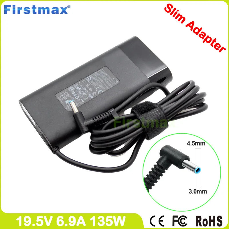 19.5V 6.9A 135W แหล่งจ่ายไฟ TPN-DA11 TPN-CA13 สําหรับ HP Spectre x360 16-f 16-f000 Pavilion Gaming 1