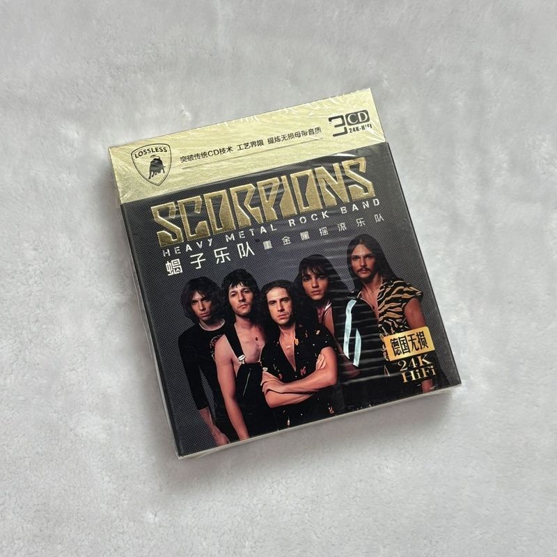 Scorpion Band cd บันทึก Heavy Metal Rock Song รถ CD CD CD อัลบั้มภาษาอังกฤษเพลงในครัวเรือน CD Disc/B