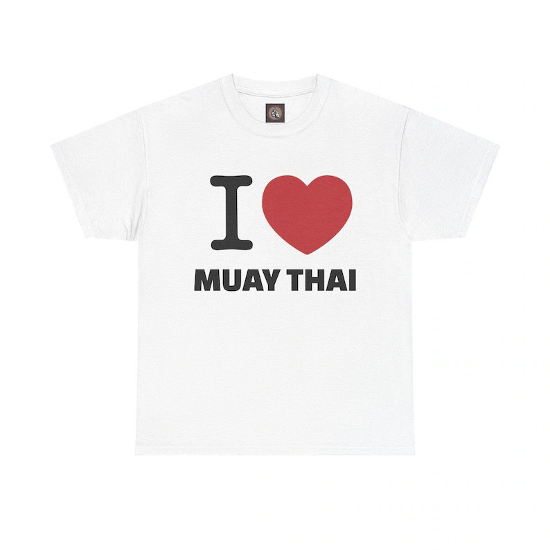 Vintae raphic UFC T-Shirt For Men And Women | I Love Muay Thai T-Shirt ift For UFC and Fiht Fans