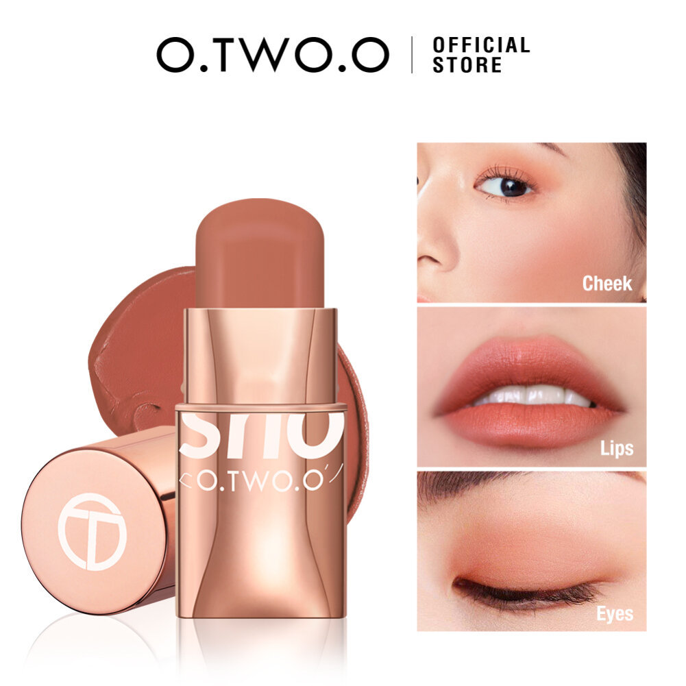 Tattielove O.TW OO Blusher Stick Cream Blusher Contouring and Brightening Natural Blusher
