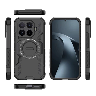 CasePower Cooling Case สําหรับ Xiaomi 17T Pro 15T 15 Ultra MI 17 Pro Max แหวนแม่เหล็ก TPU + PC กลางแจ้งทนทาน