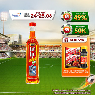 Nước mắm cá cơm Nam Ngư phiên bản thủy tinh mới 500ml