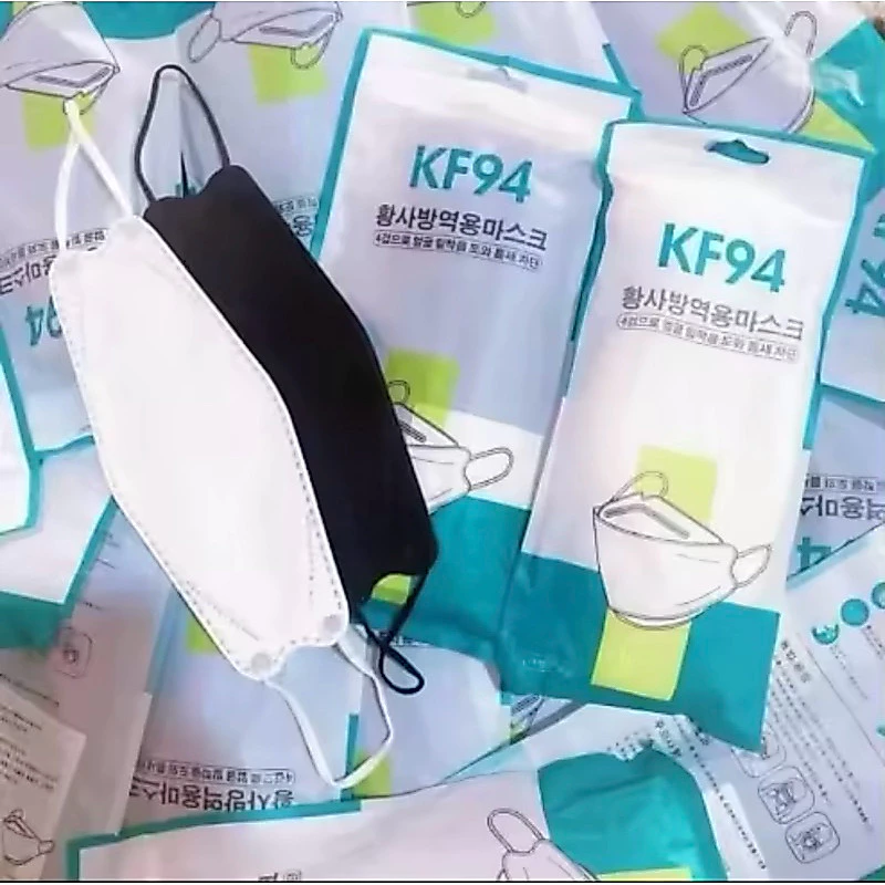 KF94 เเพ๊คละ10ชิ้น หน้ากากอนามัยทรงเกาหลี แพคเกจใหม่​🇹🇭พร้อมส่งในไทย