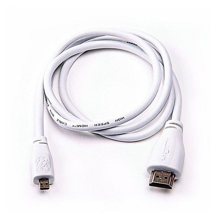 สาย  Micro-HDMI to  HDMI ยาว1 เมตร สำหรับ Raspberry Pi