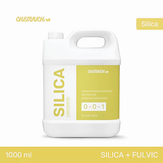 1000ml ซิลิกา (Silica + Fulvic) ธาตุซิลิกาเสริมความแข็งแรง เพิ่มขนาดกิ่ง ก้าน และลดการหดตัว สารอาหารเข้มข้น - Chemrich