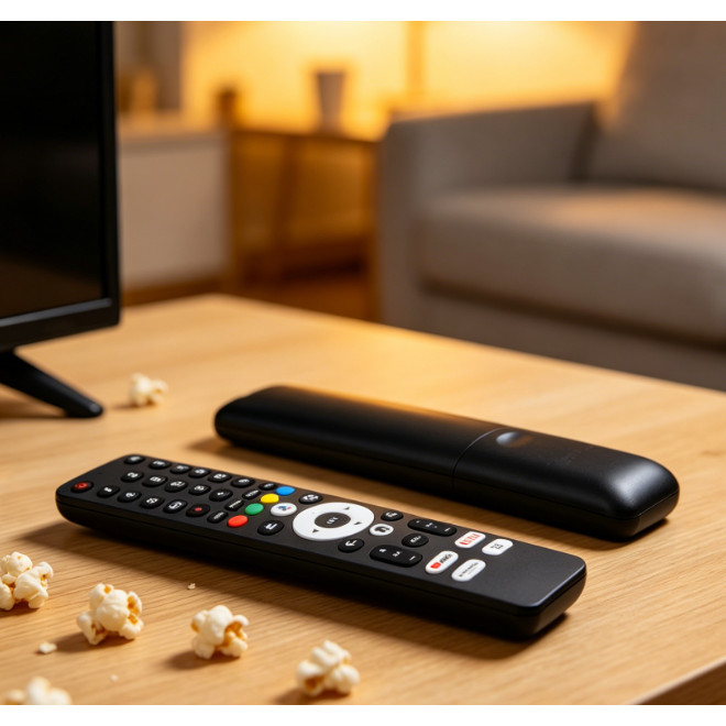 4K UHD HDR Google LED TV Voice Remote SH-V10 Universal Replacement ใช้งานร่วมกับ SHARP ทุกรุ่น 4T-C5