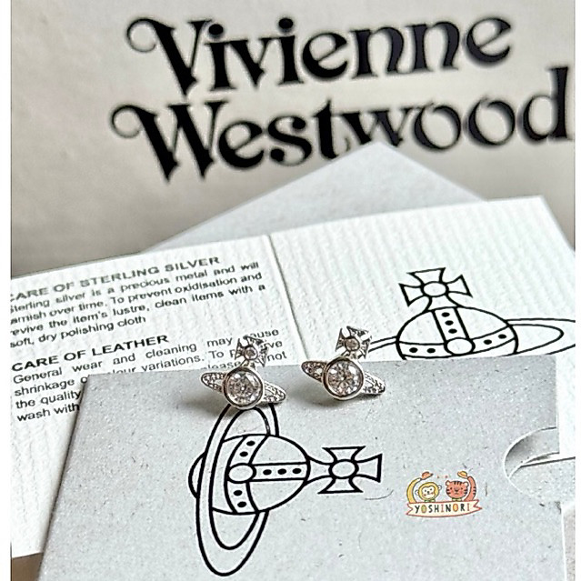 (มีโค้ดลด20% สูงสุด 2,000.-) พร้อมส่ง🤍 ต่างหู Vivienne Westwood รุ่น Mayfair bas relief ของแท้ 🇹🇭