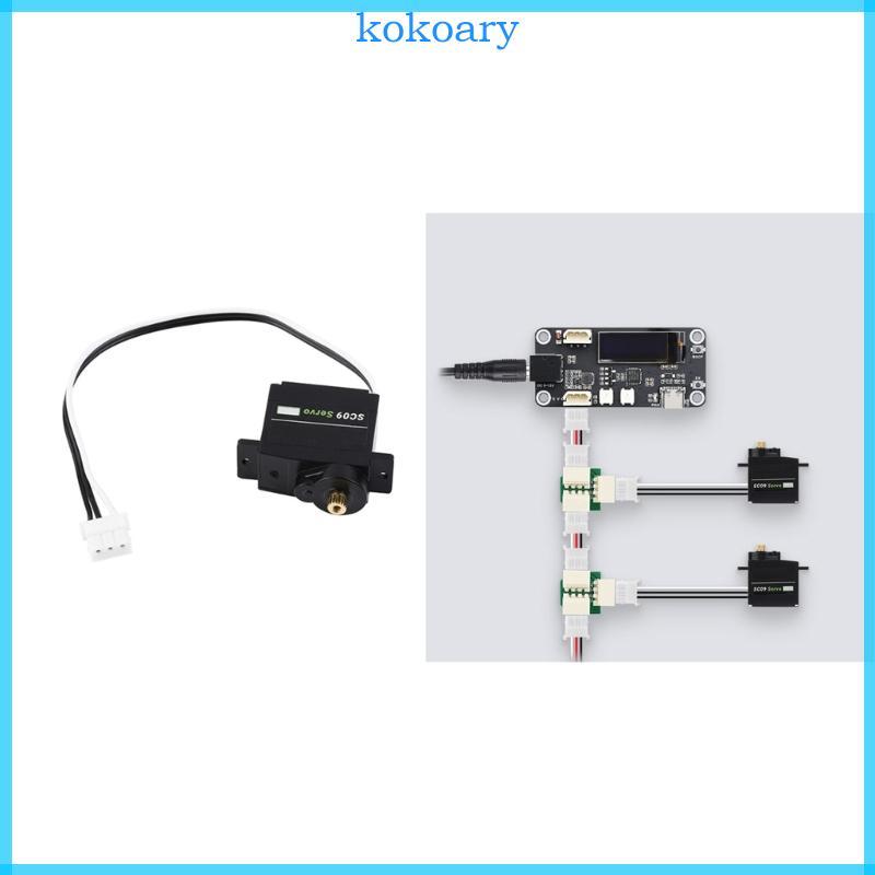 KOK SC09 Copper Gear Digital Servo สําหรับรุ่นการบินและรุ่นรถเอฟเฟกต์การเคลื่อนไหวที่สมจริงและแม่นยํ