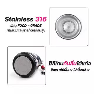 SMAIL กระติกน้ำเด็ก 500ml ขวดน้ำเด็กน่ารัก สแตนเลส316 แก้วน้ำพร้อมหลอด เก็บอุณหภูมิทั้งวัน แก้วน้ำเก็บความเย็น