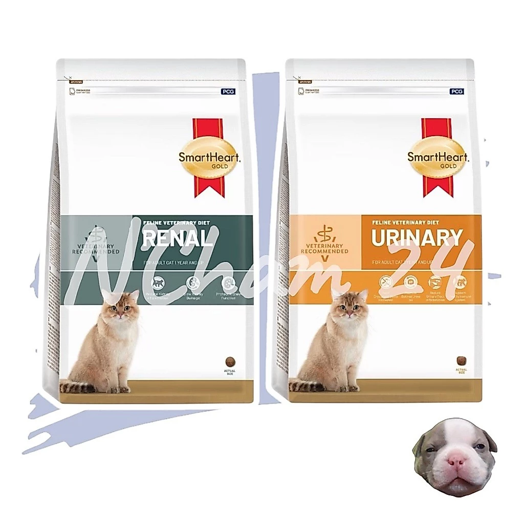 SmartHeart Gold Cat RENAL/Urinary 7kg อาหารแมวโรคไต/นิ่ว ถุงขนาด 7 กิโลกรัม