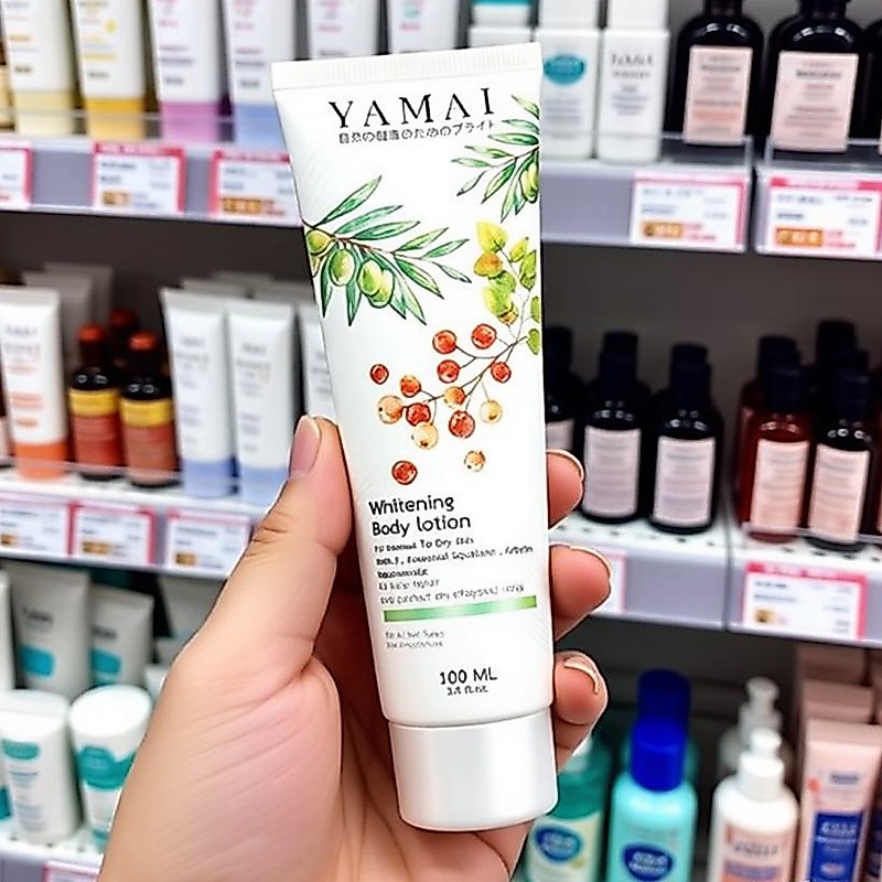 YAMAI Whitening Body Lotion โลชั่นบํารุงผิวกาย สําหรับบํารุงผิวกาย 15ml/100ml ครีมโลชั่นไวท์เทนนิ่ง