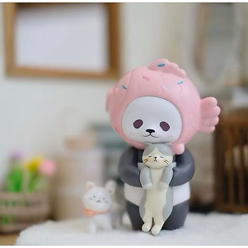 ❤️พร้อมส่ง❤️ Panpan Taiyaki v2 อุ้มแมว เช็คการ์ด ไม่แกะตัว