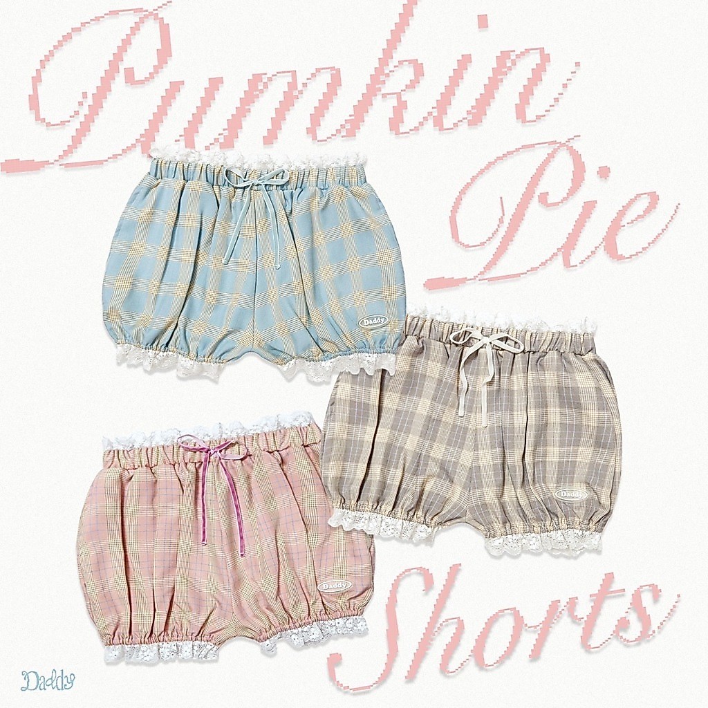 DADDY | Pumpkin Pie Short กางเกงทรงบัลลูน สุดน่ารัก
