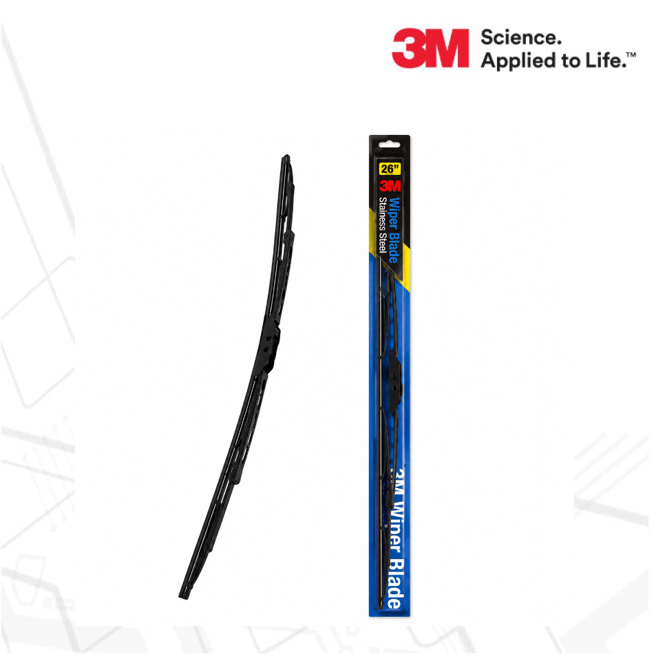 3M ใบปัดน้ำฝน Stainless 26" เดี่ยว