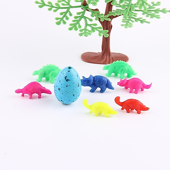 ไดโนเสาร์ของเล่น ของเล่นเด็ก ของเล่นน้ำ ขนาด 2x3 ซม. แบบสุ่มสี 1 ลูก