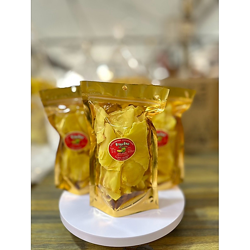 ทุเรียนทอดเกรดA โปร3ถุง 200g. [ร้านเจ้จงทุเรียนทอด ของฝากจากระยอง]