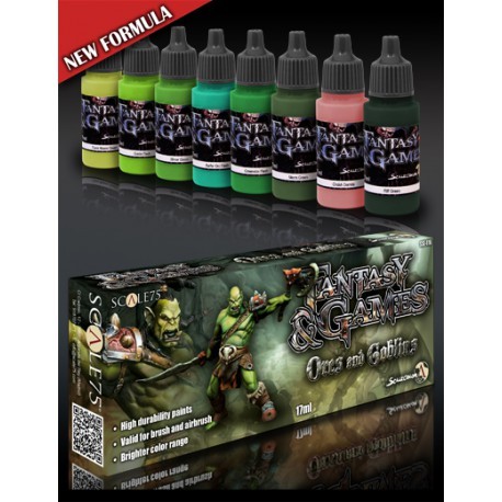 (Scale75) ORCS AND GOBLINS ACRYLICS สีอะคริลิค