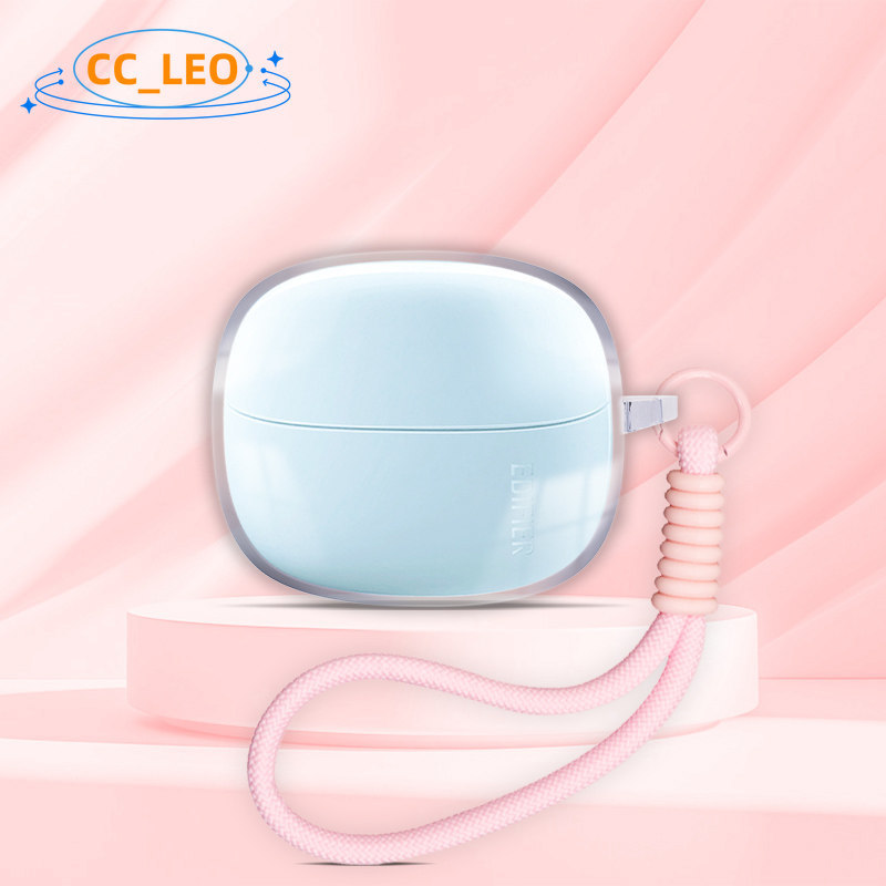Suitable for EDIFIER X1 Lite Case EDIFIER T10 Cute Transparent Soft Case with Lanyard for EDIFIER X1