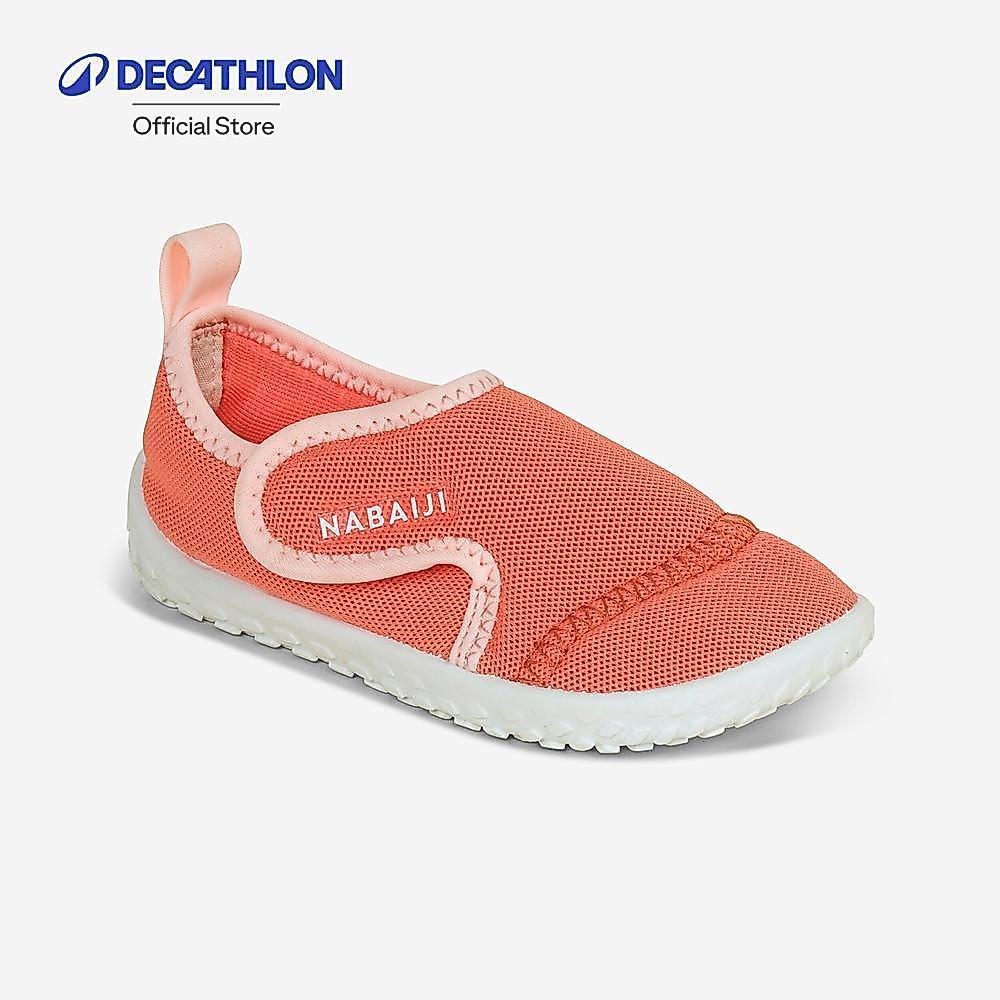 Decathlon Baby Water Shoes Aquashoes รองเท้าลุยน้ำสำหรับเด็กเล็ก - Coral
