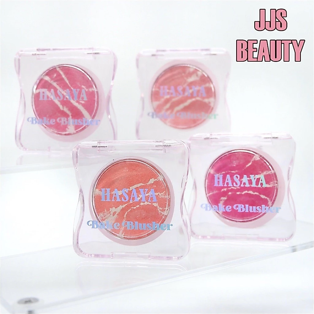 HASAYA Sweet Color Bake Blusher ไฮไลท์บลัชออน เนื้อคุ้กกี้ ผิวโกลว์ดูสดใส no.H3827