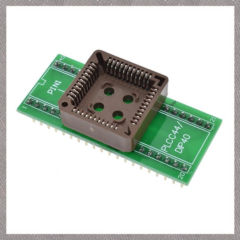 [MLO] PLC44 ถึง DIP40 อะแดปเตอร์ IC อะแดปเตอร์เครื่องทดสอบซ็อกเก็ตสําหรับ TL866CS TL866A EZP2010 G54