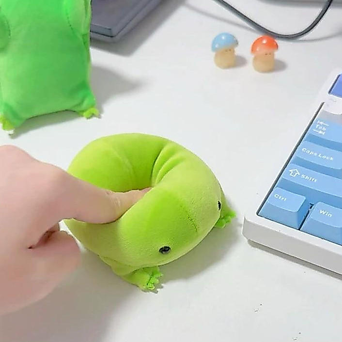 ของขวัญและของเล่นน่ารักกบของเล่นตุ๊กตาการ์ตูนตุ๊กตาสัตว์ตุ๊กตาตกแต่งกบ ตุ๊กตา ของเล่นสําหรับเพื่อนของขวัญวันเกิด .
