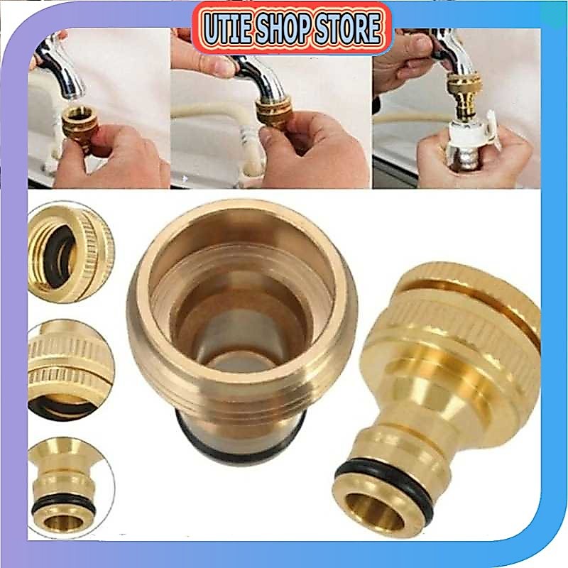 UTIE STORE - WHISM Water Tap Connection อินเทอร์เฟซการแปลงเครื่องซักผ้า - JM009