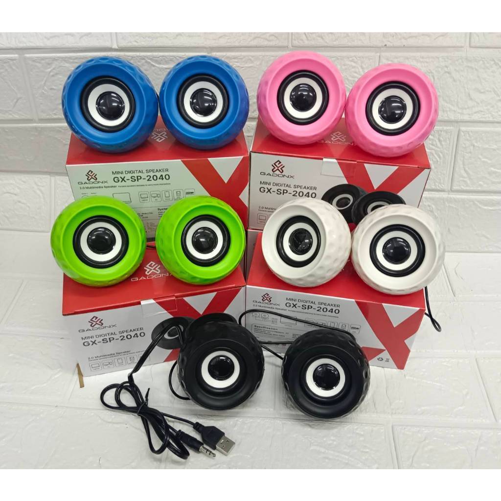 🛵🛵มีส่งด่วน🛵🛵ลำโพงคอม USB   GADONX  GX- SP-2040