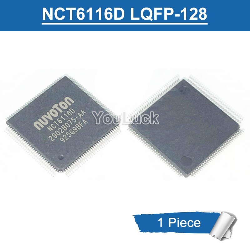 1 ชิ้น Nuvoton NCT6116D LQFP-128 LPC I/O Controller ชิป IC ใหม่