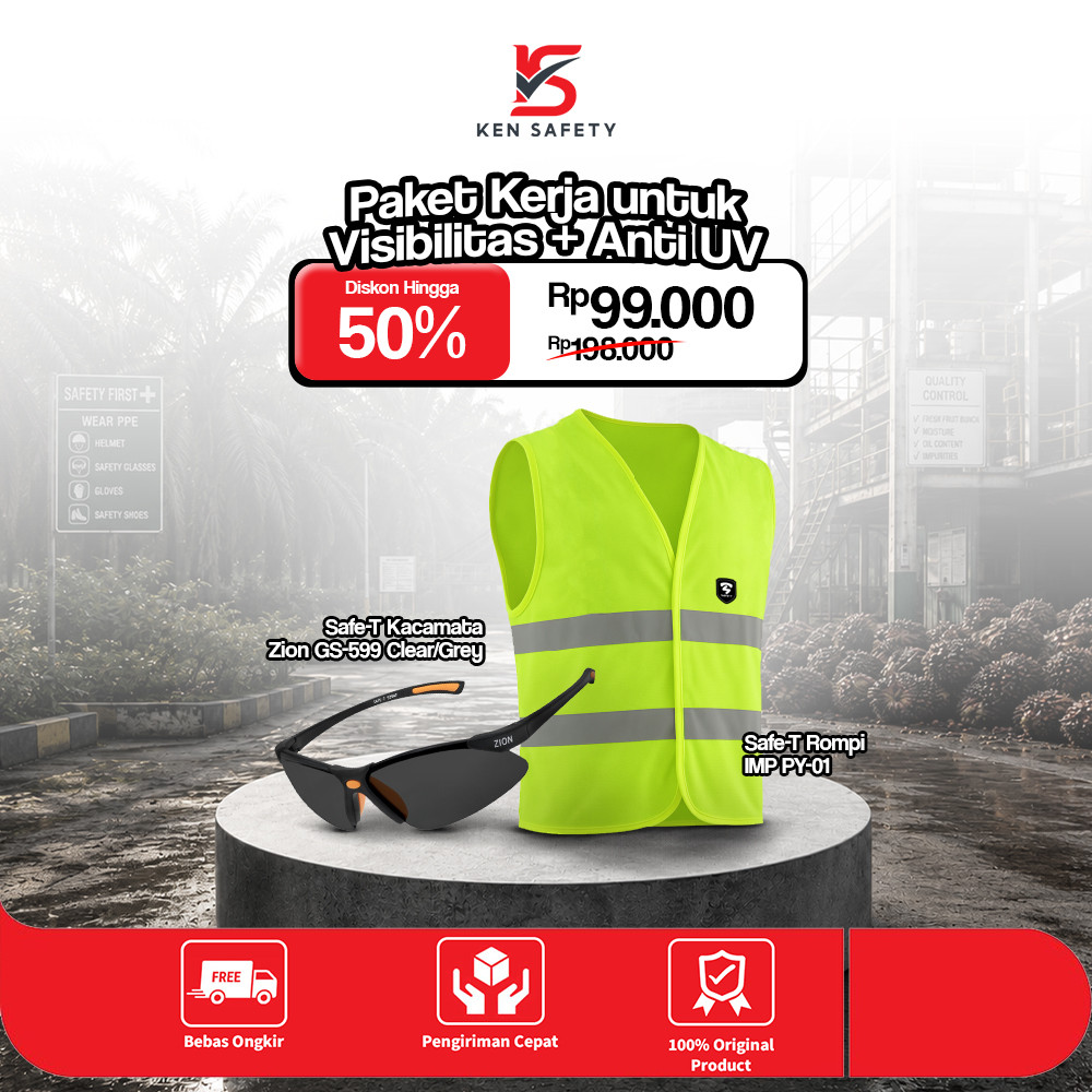 โครงการที่สมบูรณ์ APD Package SAFE-T Zion GS599 เสื้อกั๊กความปลอดภัย PY01 ที่ผ่านการรับรองจากต้นฉบับ