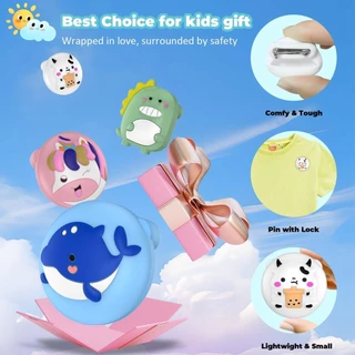 ที่ยึด Airtag สําหรับเด็ก-เคส Airtag ซ่อนซิลิโคนอ่อนนุ่มพร้อมพิน,ที่วางติดตาม GPS น้ําหนักเบาเข้ากันได้กับ Airtag สําหรับเด็ก ผู้สูงอายุ เสื้อผ้า กระเป๋าเป้สะพายหลัง